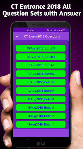 CT Entrance Previous Year Question Papers скриншот 3