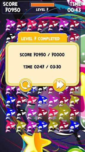 Killer Whale Match 3 Game screenshot 4
