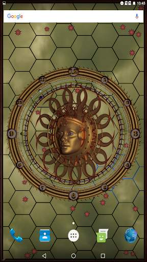 3D Sun Watch Live Wallpaper screenshot 2
