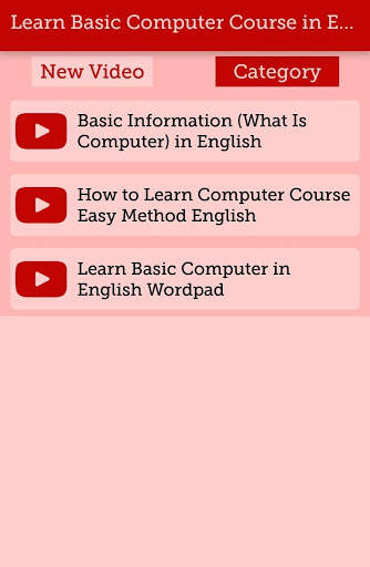 Learn Basic Computer Course Video (Learning Guide) screenshot 5