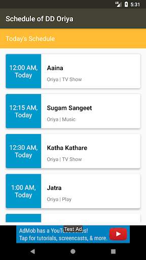 Oriya TV Channels screenshot 3