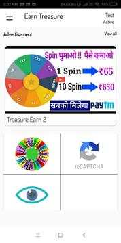Earn Treasure - Watch or Play Game: Earn Cash screenshot 2