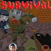 Combat Pixel Vehicle Zombies Offline icon