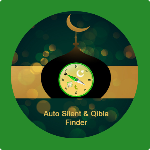 Prayer's Time Auto Silent and Qibla Finder Compass icon