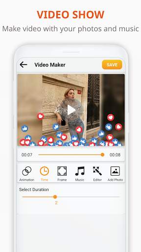 Photo Video Maker - Create slideshows with music скриншот 1