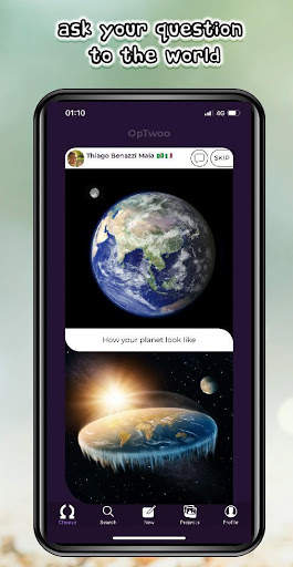OpTwoo - a social "would you rather" game. screenshot 4