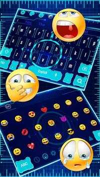 Hi-Tech Future Keyboard Theme screenshot 3
