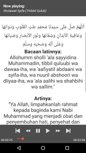 Sholawat Nabi Offline   Lirik  screenshot 6