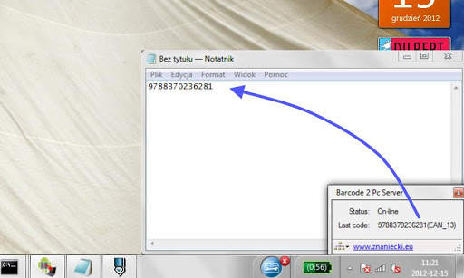 Barcode 2 PC demo 5 تصوير الشاشة