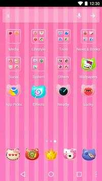 Pink Kitty Theme screenshot 2