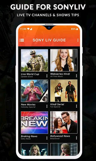 SonyLiv - Live TV Shows & Movies Guide screenshot 2