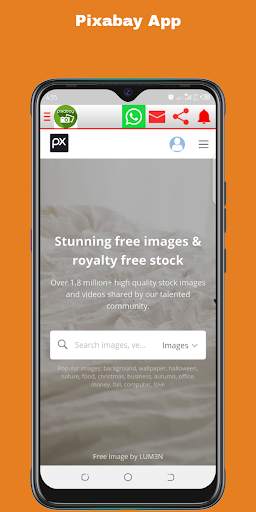 Pixabay App screenshot 2
