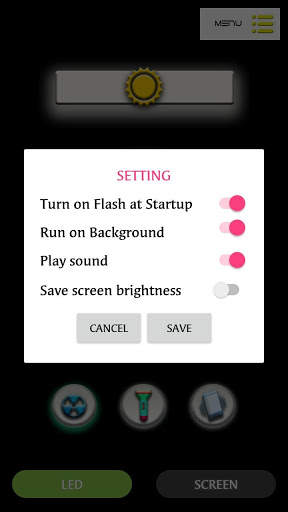 Adv FlashLight (No Ads) screenshot 4