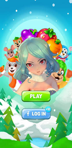 🙈Protect Animals -Fruit Match 3  game candy screenshot 3
