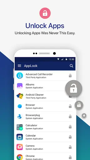 App Lock - Fast App Locker with Pattern & Passcode скриншот 4