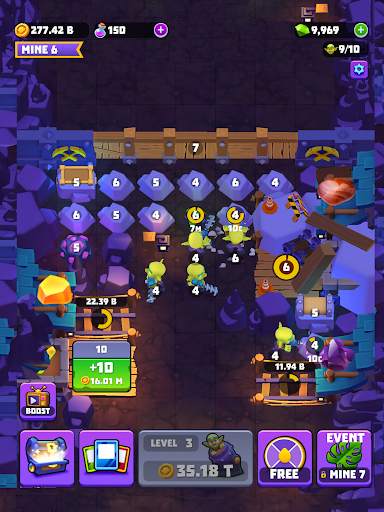 Gold & Goblins: Idle Merger скриншот 13