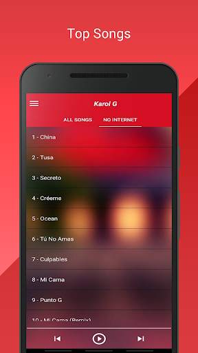 Karol G Songs 2020 Without internet screenshot 1