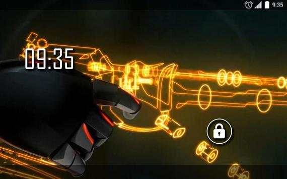 Weapons Robot Live Wallpaper screenshot 4