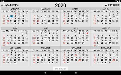 Wallet Calendar screenshot 11