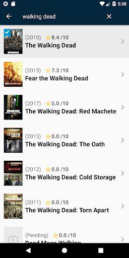 TV Tracker screenshot 3