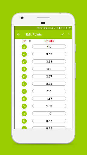 GPA Calculator screenshot 4