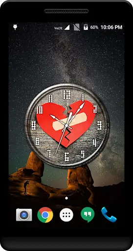 Broken Heart Clock Live WP screenshot 2