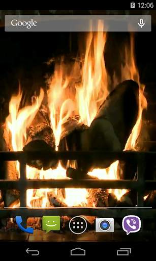 Fireplace Video Live Wallpaper screenshot 2