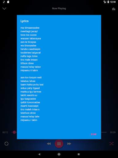 Masuul Somali music app  (BY MAALMO) screenshot 18