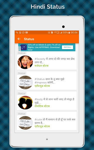 New Hindi Status 2018, faadu status 2018 screenshot 6