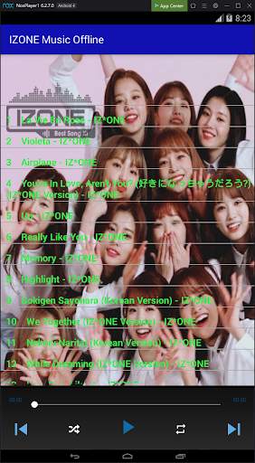 IZONE Music Offline screenshot 2