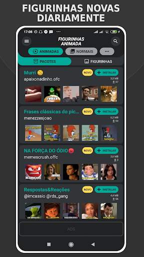 Figurinhas Animadas Para Whats screenshot 1
