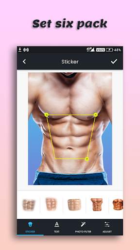 Man Six Pack Maker screenshot 1