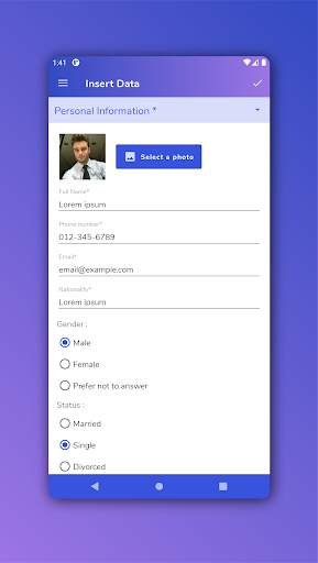 Curriculum Manager / Resume 4 تصوير الشاشة