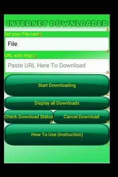 Internet Downloader screenshot 5