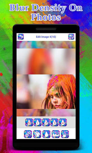 Happy Holi Photo Video Maker screenshot 4