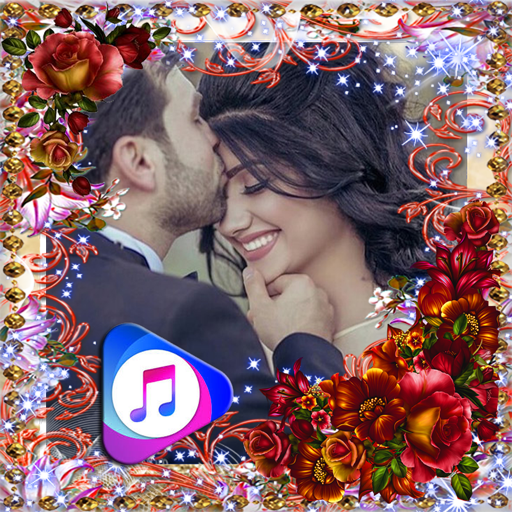Love Video Maker With Music Video أيقونة
