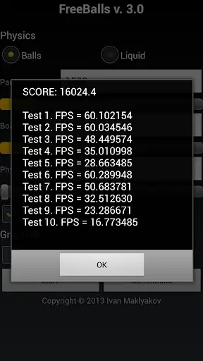 FreeBalls screenshot 2