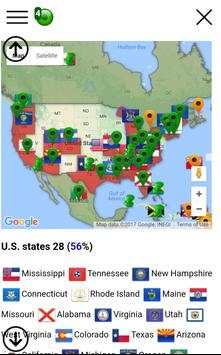 My Travel Map screenshot 2