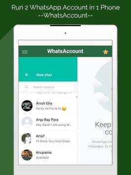 WhatsAccount - Double WhatsApp Account screenshot 10