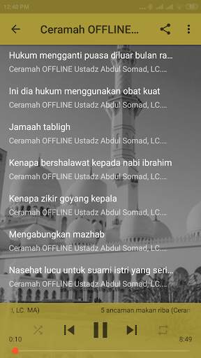 Ceramah OFFLINE Ustadz Abdul Somad screenshot 4
