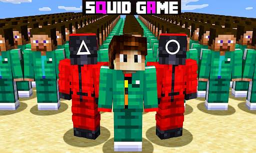 Mod Squid Game for minecraft screenshot 2
