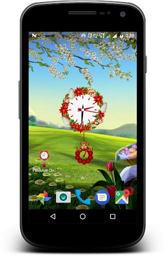 Pendulum clock live wallpaper 2 تصوير الشاشة