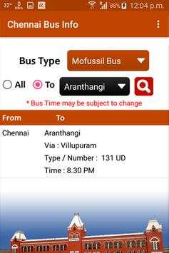 Chennai Bus Info screenshot 5