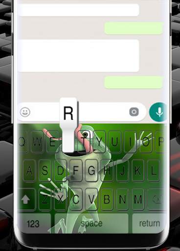Funny Frog Keyboard Theme screenshot 3