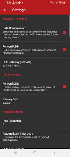 AITECH VPN - (SSH/Proxy/SSL) VPN screenshot 4