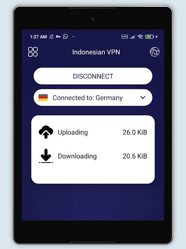 Indonesia VPN  Unlimited Fast Free Indonesian VPN screenshot 11