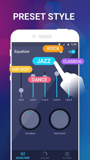 Music Equalizer-Bass Booster&Volume Up स्क्रीनशॉट 3