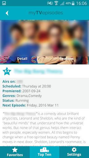 My TV Episodes screenshot 2