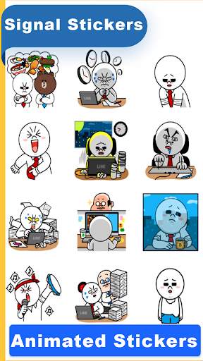Animated Stickers For Signal screenshot 5