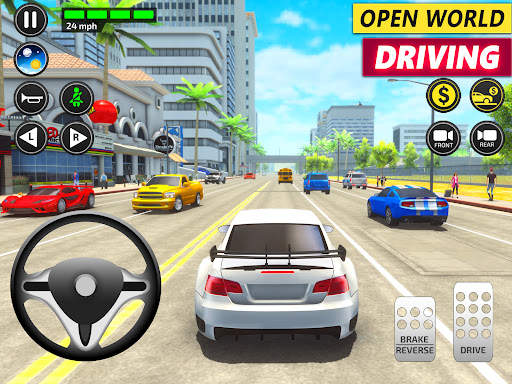 Car Driving Game - Open World screenshot 14